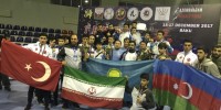 تیم منتخب باشگاههای موی تای ایران در باکو سوم شد